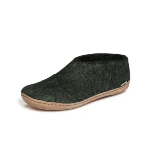 Glerups Glerups | Glerups^Shoe with Leather Sole - Forest