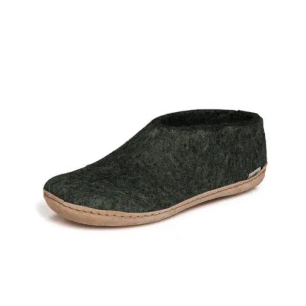 Glerups Glerups | Glerups^Shoe with Leather Sole - Forest
