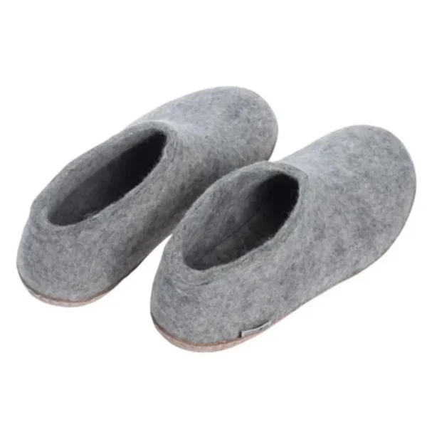 Glerups Glerups | Glerups^Shoe with Leather Sole - Grey