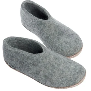 Glerups Glerups | Glerups^Shoe with Leather Sole - Grey