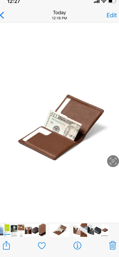 Bellroy Wallets^Slim Sleeve - Hazelnut
