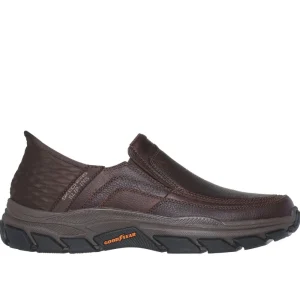 Skechers Casual^Slip-ins RF: Respected - Elgin - Red/Brown