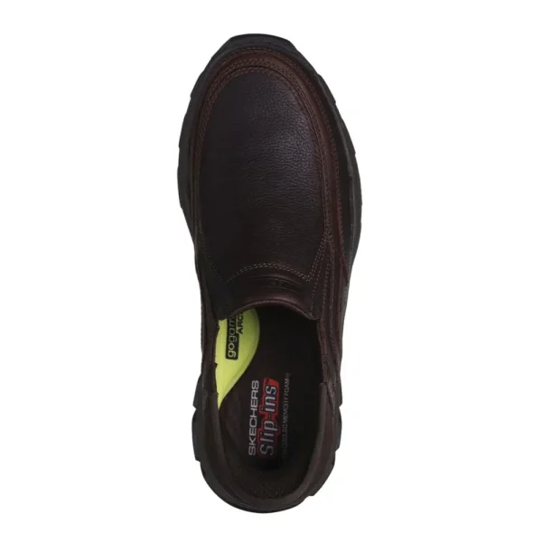 Skechers Casual^Slip-ins RF: Respected - Elgin - Red/Brown