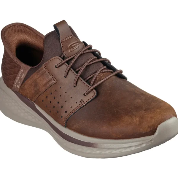 Skechers Casual^Slip-ins: RF: Slade - Zachary - Dark Brown