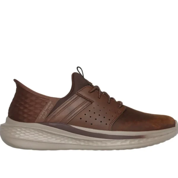Skechers Casual^Slip-ins: RF: Slade - Zachary - Dark Brown