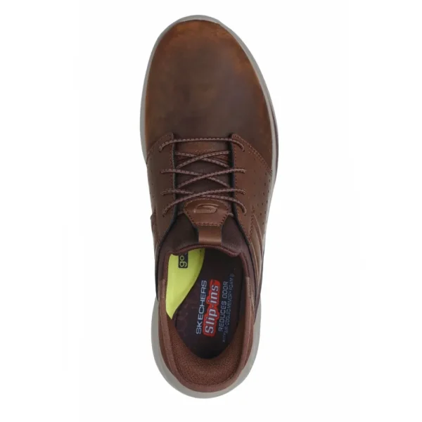 Skechers Casual^Slip-ins: RF: Slade - Zachary - Dark Brown