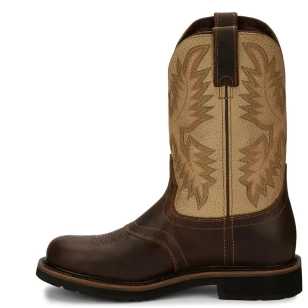 Justin Work | Western^Superintendent 11" Work - Golden