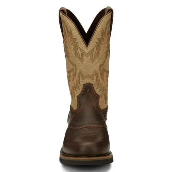 Justin Work | Western^Superintendent 11" Work - Golden