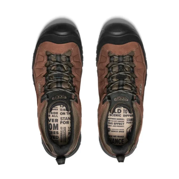 Keen Athletic & Hiking^Targhee IV WP - Bison/Black