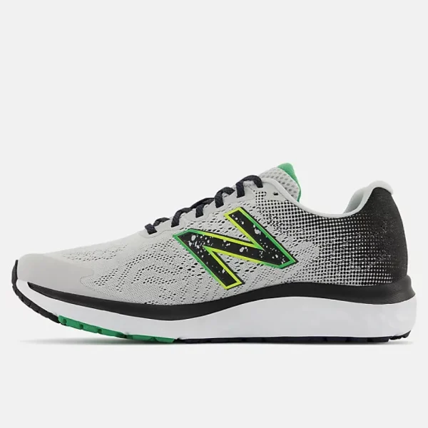 New Balance Athletic & Hiking^680v7 - Grey with Black and Lemonade