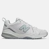 New Balance Athletic & Hiking^608v5 - White with Light Blue