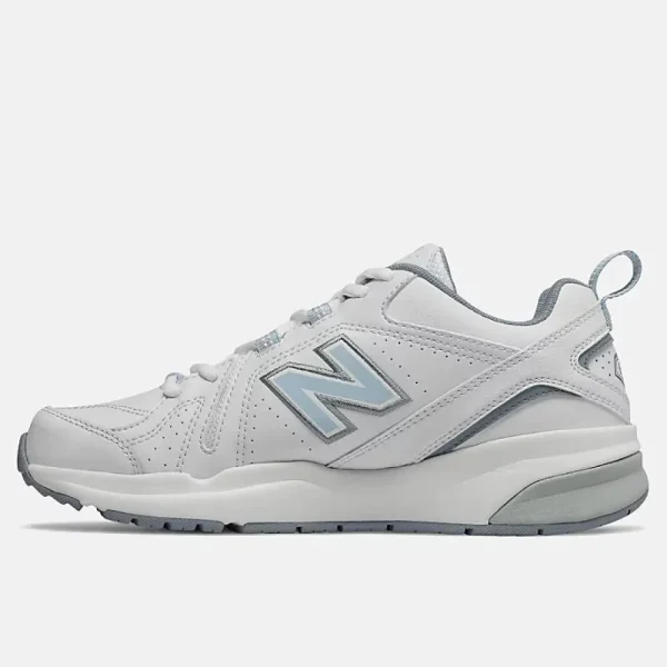 New Balance Athletic & Hiking^608v5 - White with Light Blue
